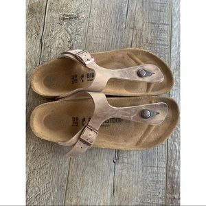 Birkenstock Gizeh Oiled Leather - Narrow Fit